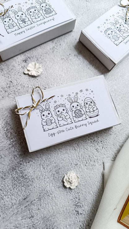 Streichholzschachtel Vorlage Ostern | Matchbox Printable | Osterhasen Geschenkverpackung | DIY Mitgebsel | Sofortdownload PDF