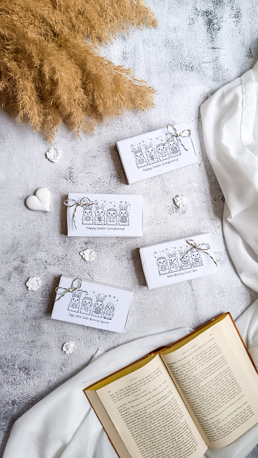 Streichholzschachtel Vorlage Ostern | Matchbox Printable | Osterhasen Geschenkverpackung | DIY Mitgebsel | Sofortdownload PDF