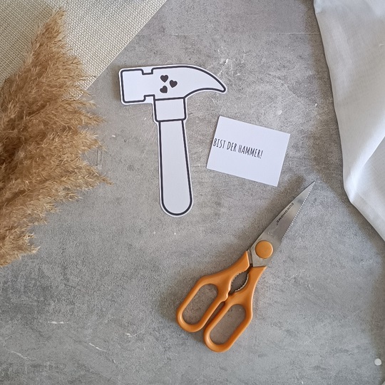 DIY-Geschenkidee Du bist der Hammer 1