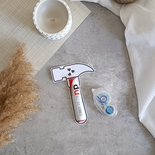 DIY-Geschenkidee Du bist der Hammer 1