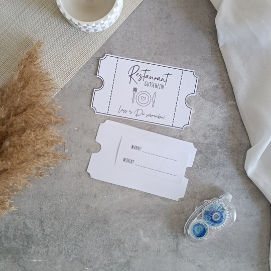 DIY Restaurant-Gutschein