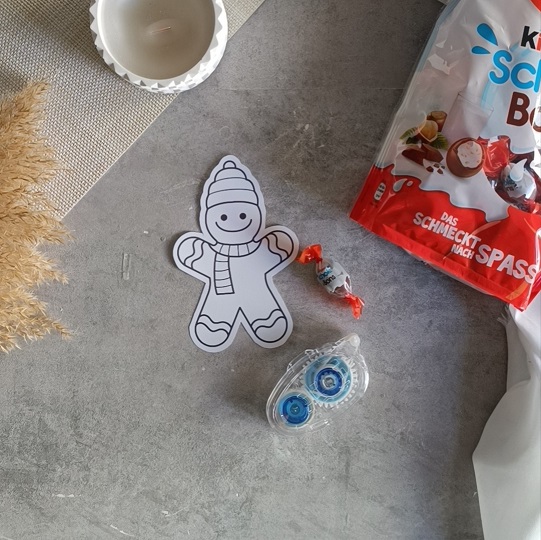 Süße Lebkuchen-Männchen
